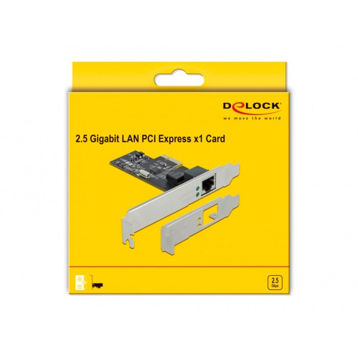 Delock PCI Express X1 card to 1x 2.5 GB LAN