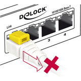 Delock Patch cable RJ-45 Secure with Cat.6a