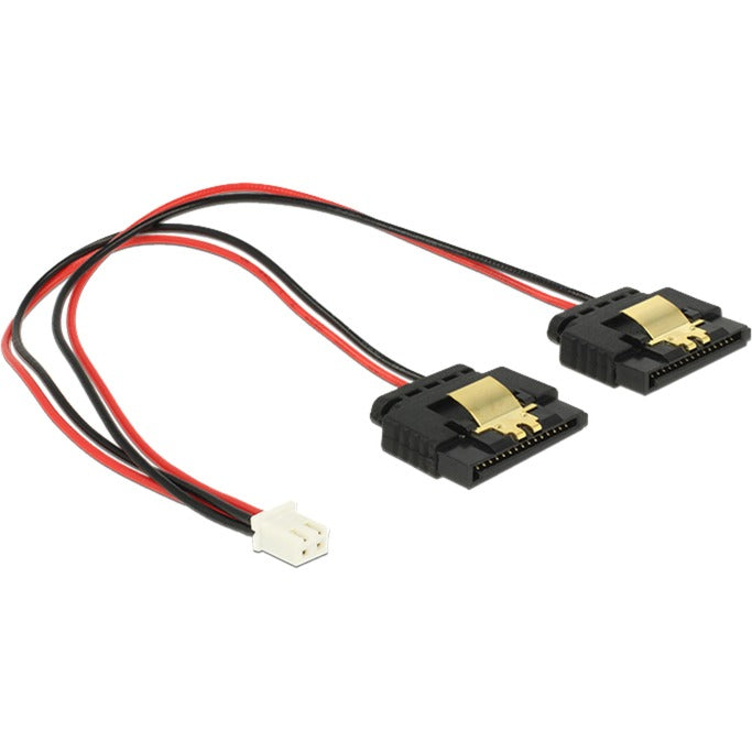Delock 2 pinos fêmea> 2 x SATA 15 pinos