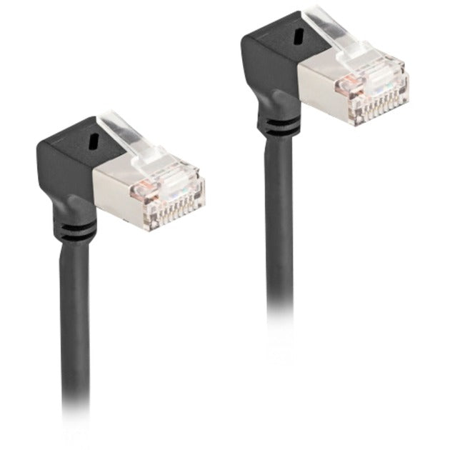 Dellock RJ45 Network Cable Cat.6A S FTP SLIM 90 ° vers le bas