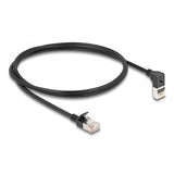 Delock RJ45 Network Cable Cat.6a S FTP Slim 90 ° Upwards A