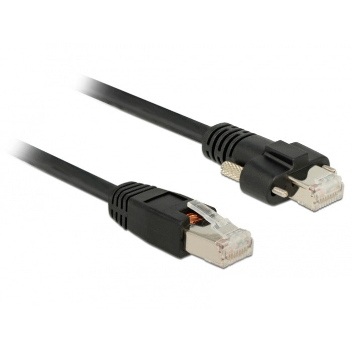 Delock RJ45 Plug> RJ45 Plug with screws cat.6 SSTP