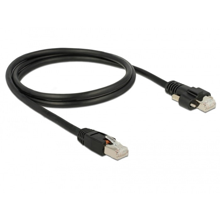 Delock RJ45 Plug> RJ45 Plug with screws cat.6 SSTP