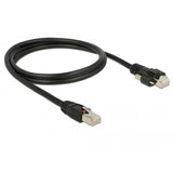 Delock RJ45 Plug> RJ45 Plug with screws cat.6 SSTP