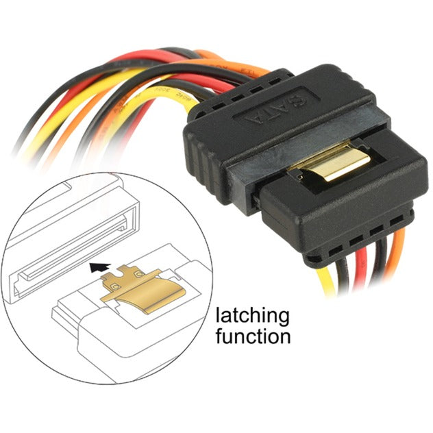 DELOCK SATA 15-PIN> 2 x SATA 15-pinový výkon