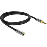 Delock Stereo Jack 3,5 mm 3-polet mand> Kvinde