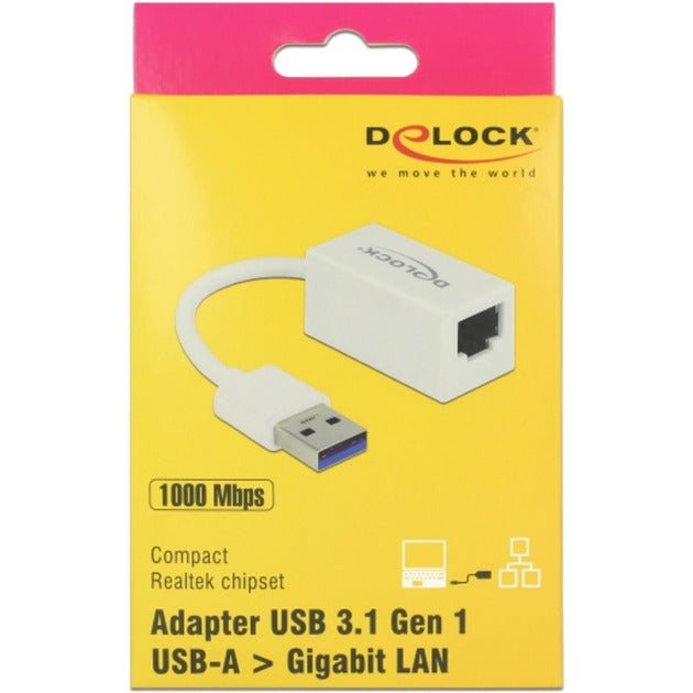 Delock Superspeed USB-A (USB 3.1 Gen 1) männlich> Gigabit LA