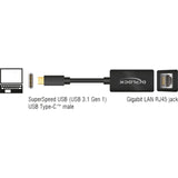 Deckéiert supersped USB-C (USB 3.1 Gen 1) männlech> Gigabit la
