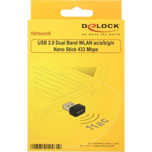 Delock USB 2.0 Dual Band Wlan Nano Stick