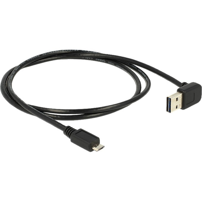 Delock USB-A 2.0 Muž 90 °> micro-USB samec