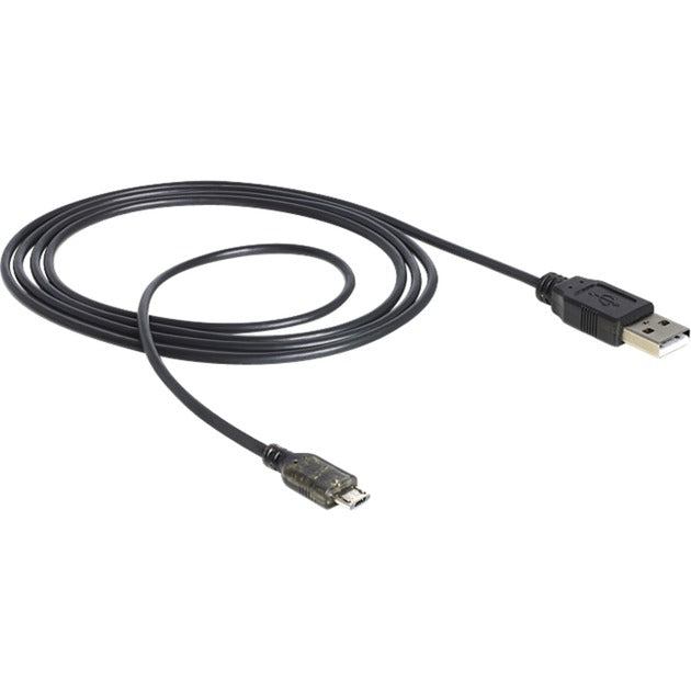 Delock USB-A> Micro-USB-B with LED