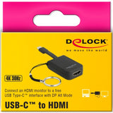 Delock USB-C> HDMI adapter key ring