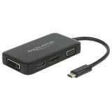 Delock USB-C> VGA HDMI DVI DisplayPort