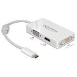 Delock USB-C> VGA HDMI DVI