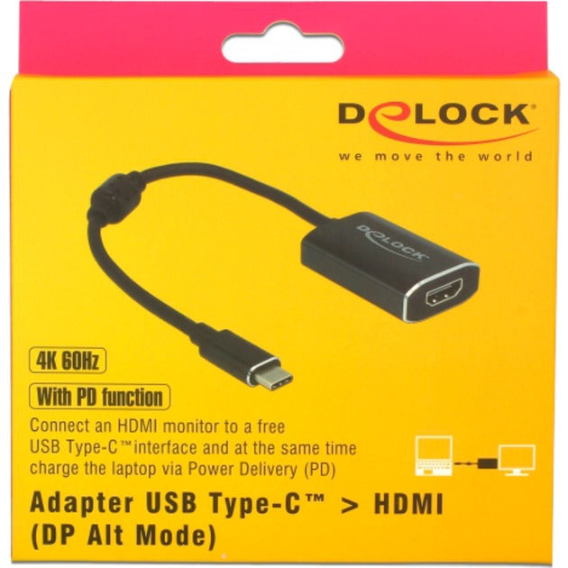 Delock USB-C (muž)> HDMI (žena)