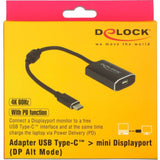 Delock USB-C (Muž)> Mini Displayport (žena) s PD FU