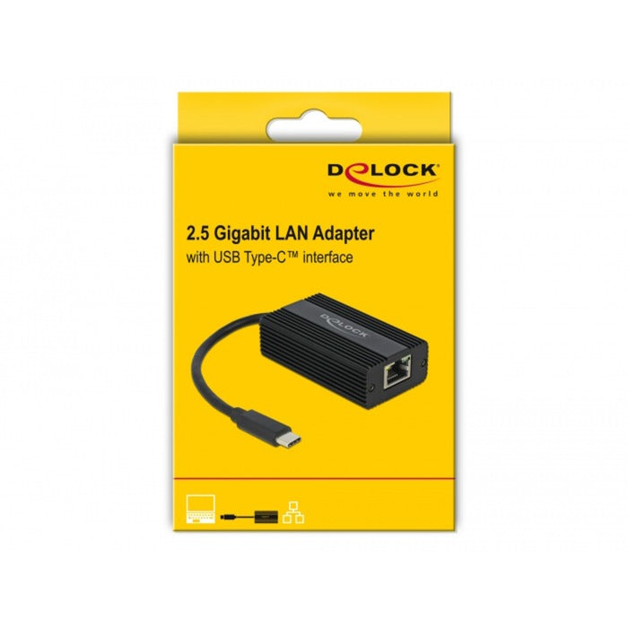 Deckéiert USB-c männlech> 2.5 Gigabit Lan