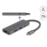 Deckéiert USB Typ-C Docking Station 8k
