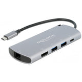 Deckéiert USB Typ-C Docking Station mat M.2 Slot