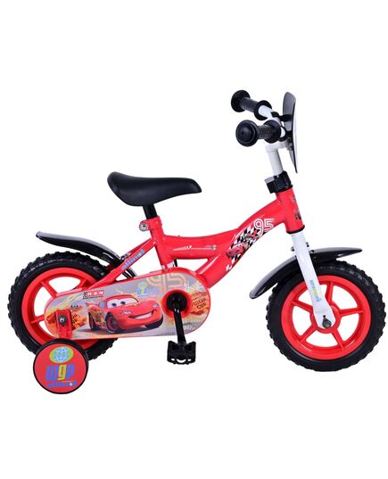 Disney Cars Children's Bicycle - Jungen - 10 Zoll - Rot - Trapper