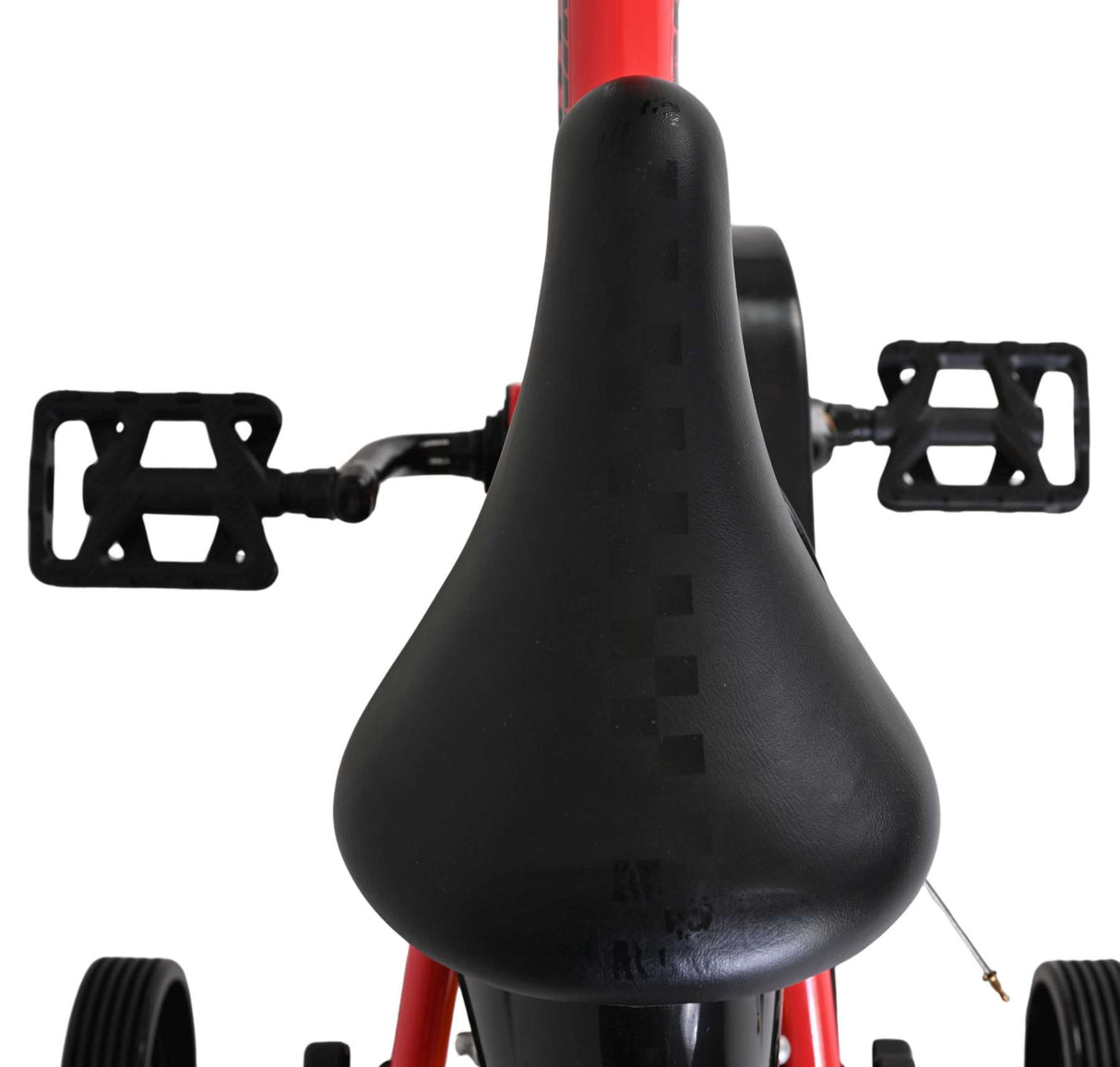 Disney autos disney cars kinderfiets - jongens - 14 inch - rood - twee handremmen