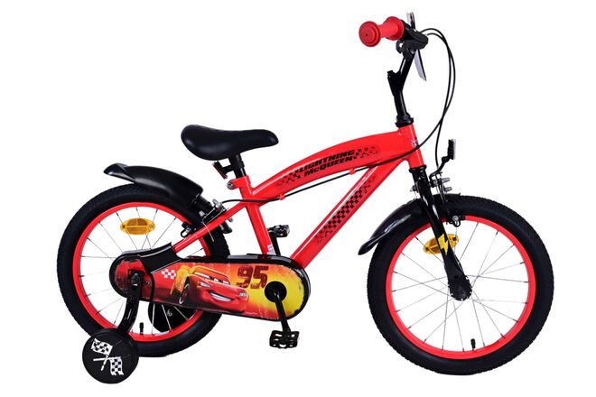 Disney Disney Children's Bike Boys 16 tommers rød 2 håndbremser
