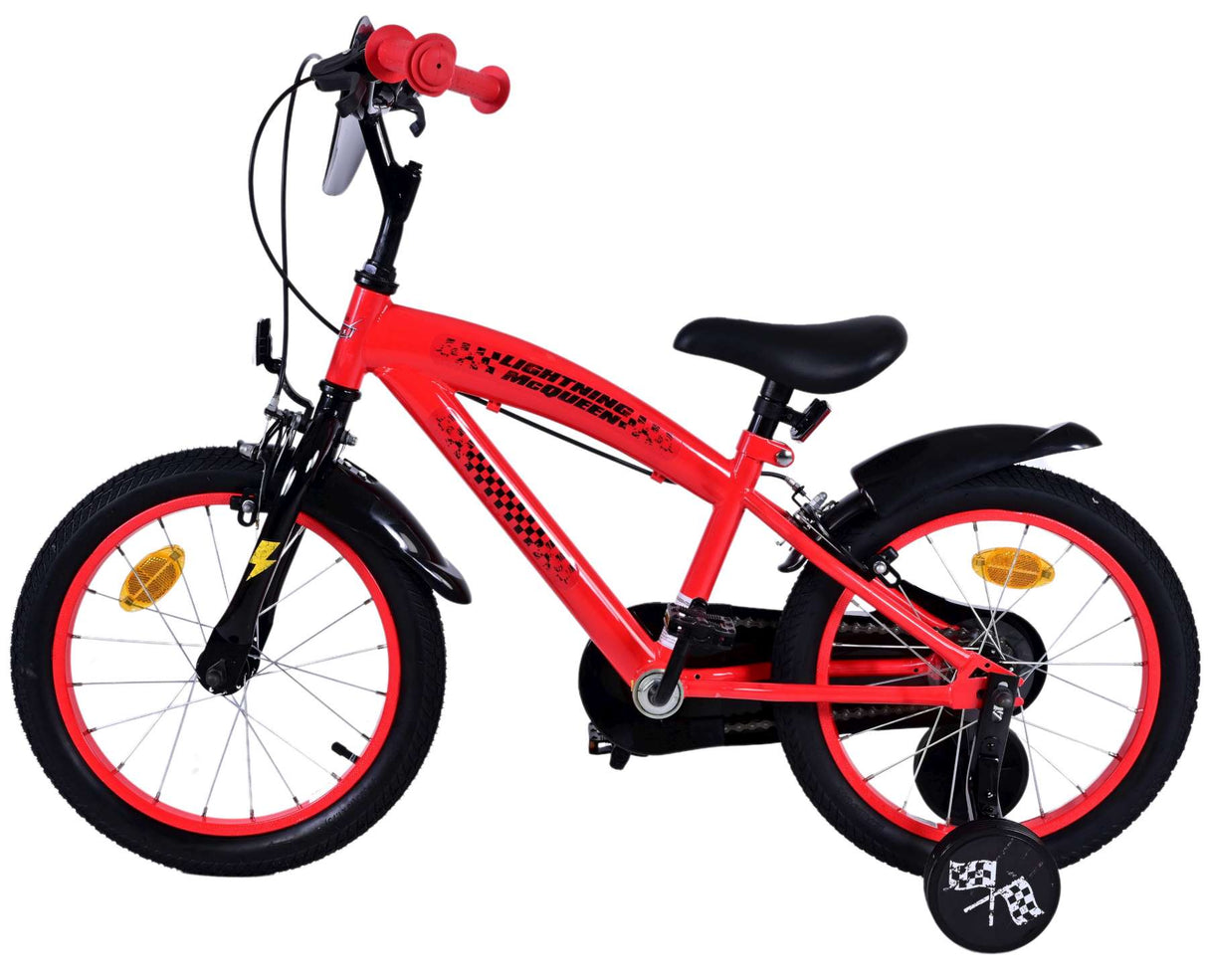 Disney Disney Children's Bike Boys 16 tommers rød 2 håndbremser