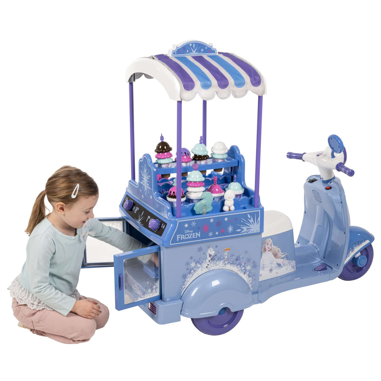 Disney die eiskönigin disney frozen ijskar - elektrische ride-on