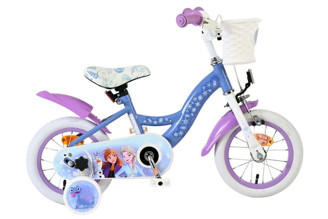 Disney Frozen 2 children's bicycle - girls - 12 inch - blue purple