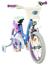 Volare disney frozen 2 kinderfahrrad - mädchen - 16 zoll - blau lila