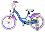 Volare disney frozen 2 kinderfahrrad - mädchen - 16 zoll - blau lila