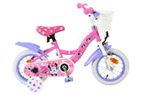 Disney minnie cutest ever! kinderfiets - meisjes - 12 inch - roze