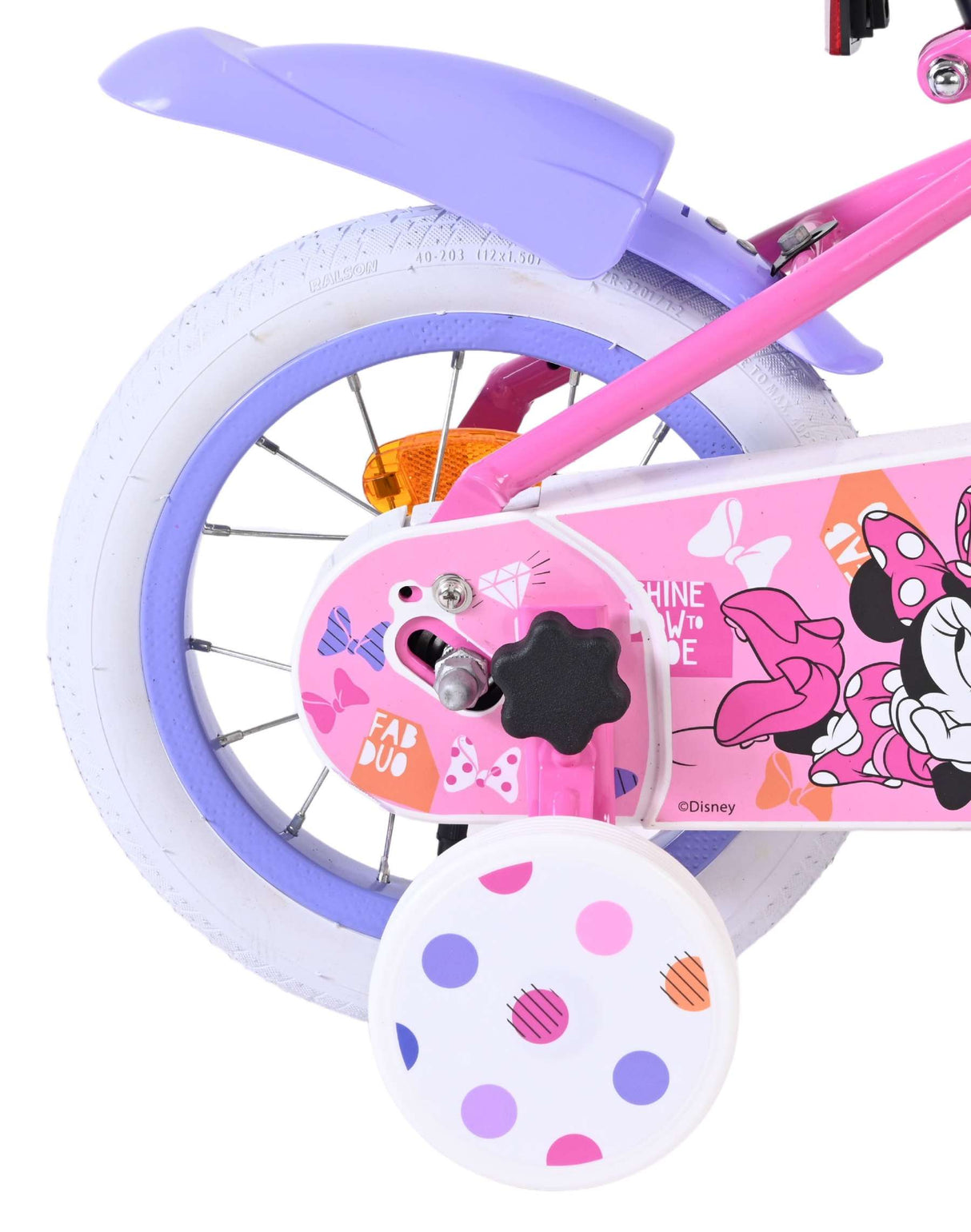 Disney Minnie Mouse Cutest Ever! Girls' Bike - 12 Inch - Pink