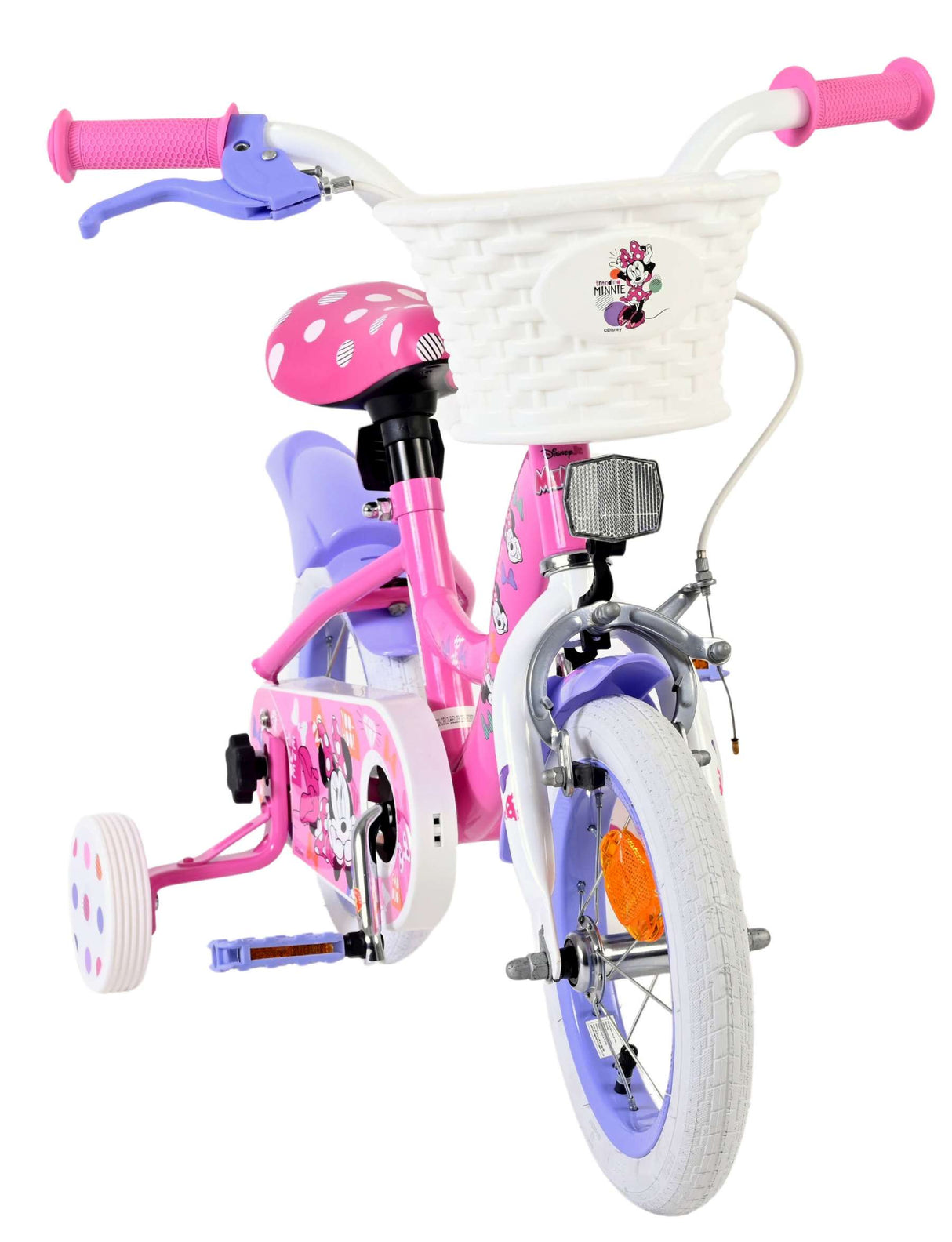 Disney Minnie Mouse Cutest Ever! Girls' Bike - 12 Inch - Pink