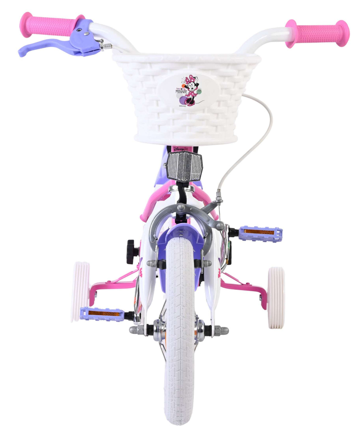 Disney minnie cutest ever! kinderfiets - meisjes - 12 inch - roze