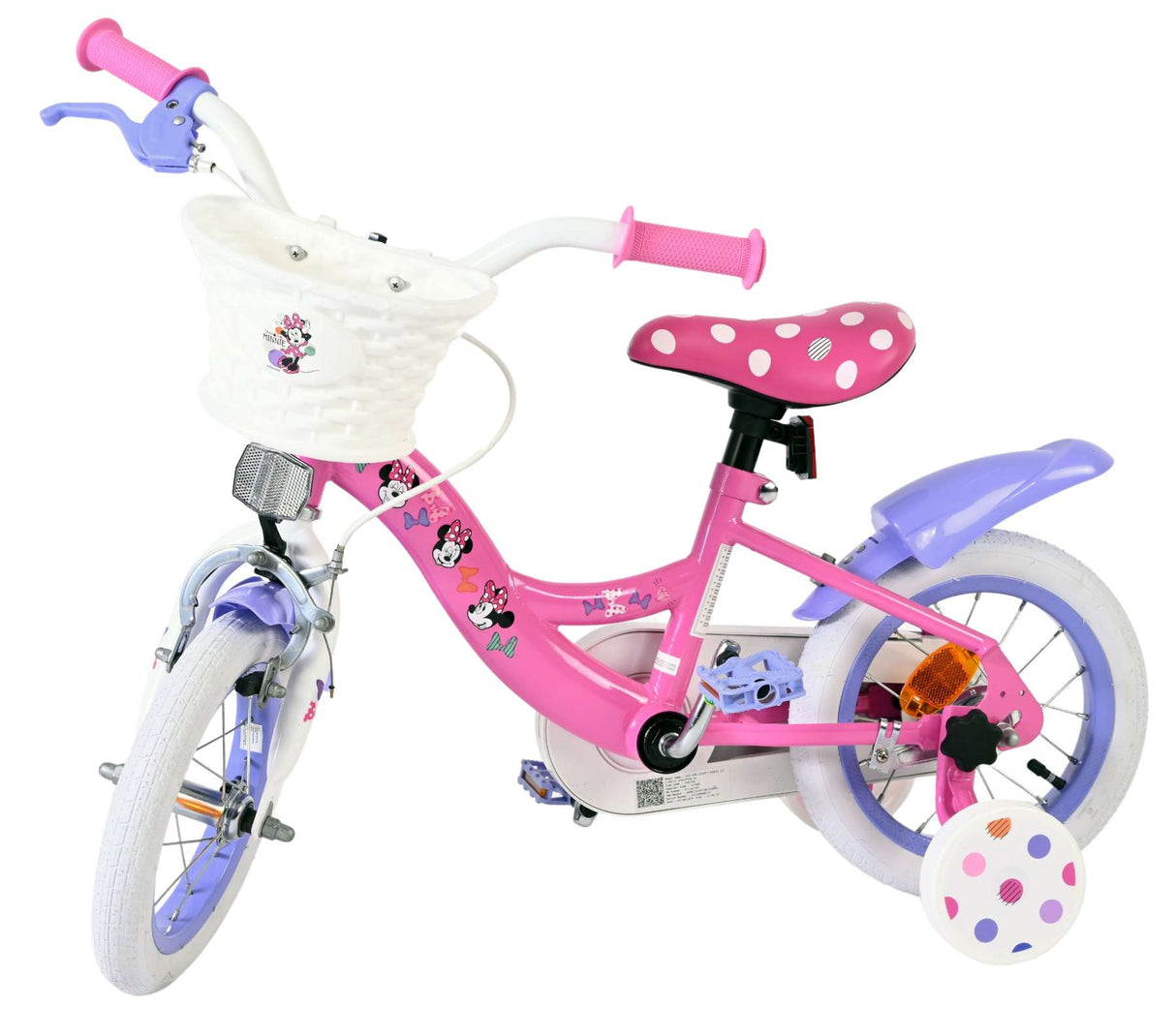 Disney Minnie Mouse Cutest Ever! Girls' Bike - 12 Inch - Pink