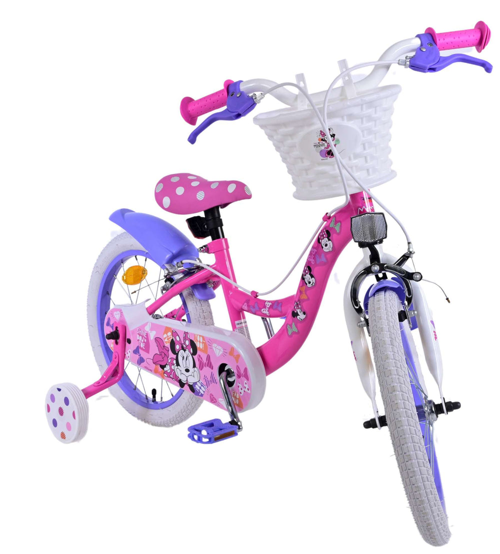 Disney Minnie Children's Bicycle Girls 16 inch Pink Two hand brakes