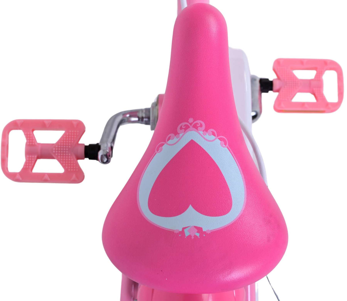 Disney Prinzessin Kanner Vëlo Meedercher 16 Zoll rosa zwee Handbremsen