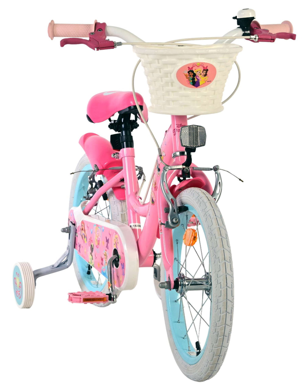 Disney princess children's bicycle - girls - 16 inch - pink - two hand brakes
