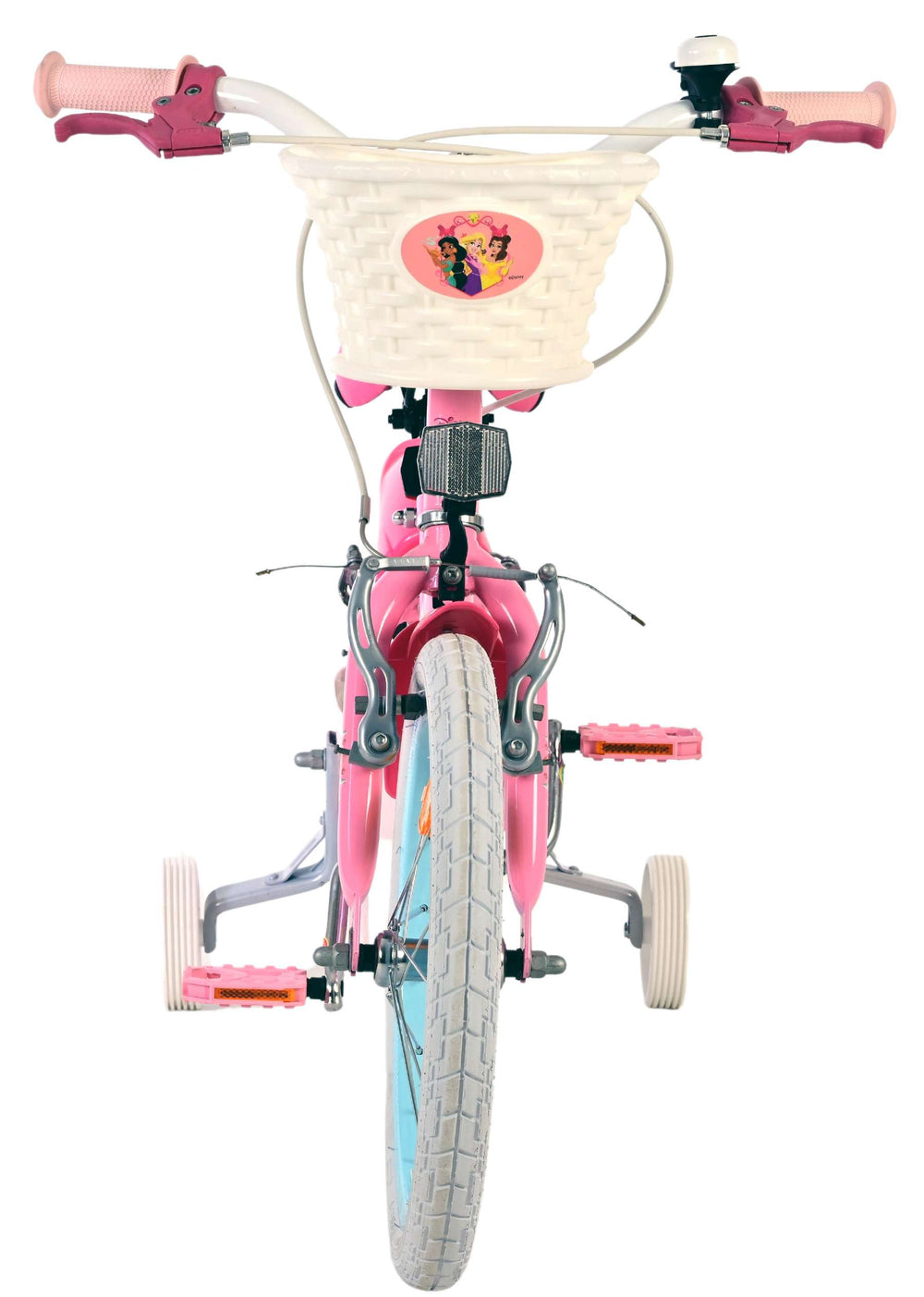 Disney princess children's bicycle - girls - 16 inch - pink - two hand brakes