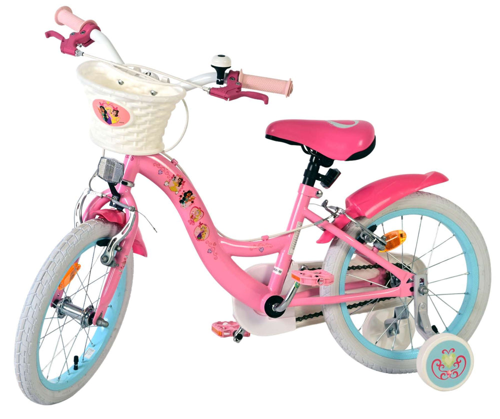 Disney princess children's bicycle - girls - 16 inch - pink - two hand brakes