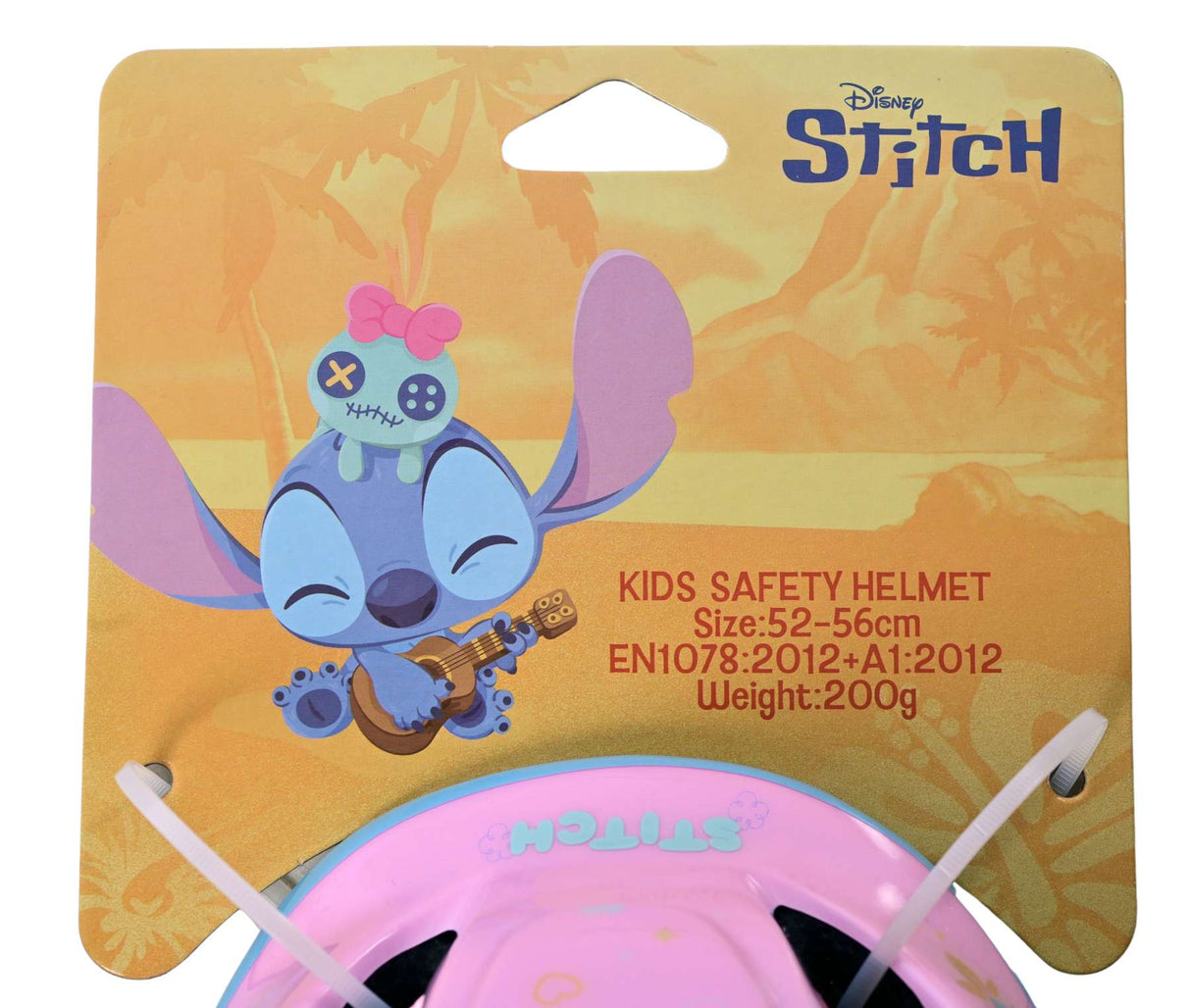 Stich children's helmet Disney stitch pink 52-56cm
