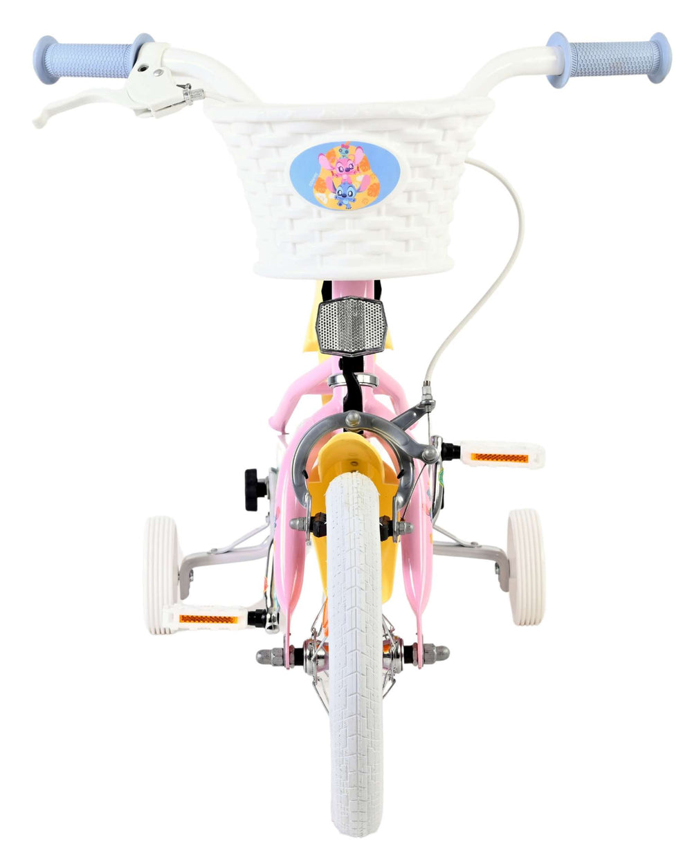 Stich disney stitch kinderfiets - meisjes - 12 inch - roze