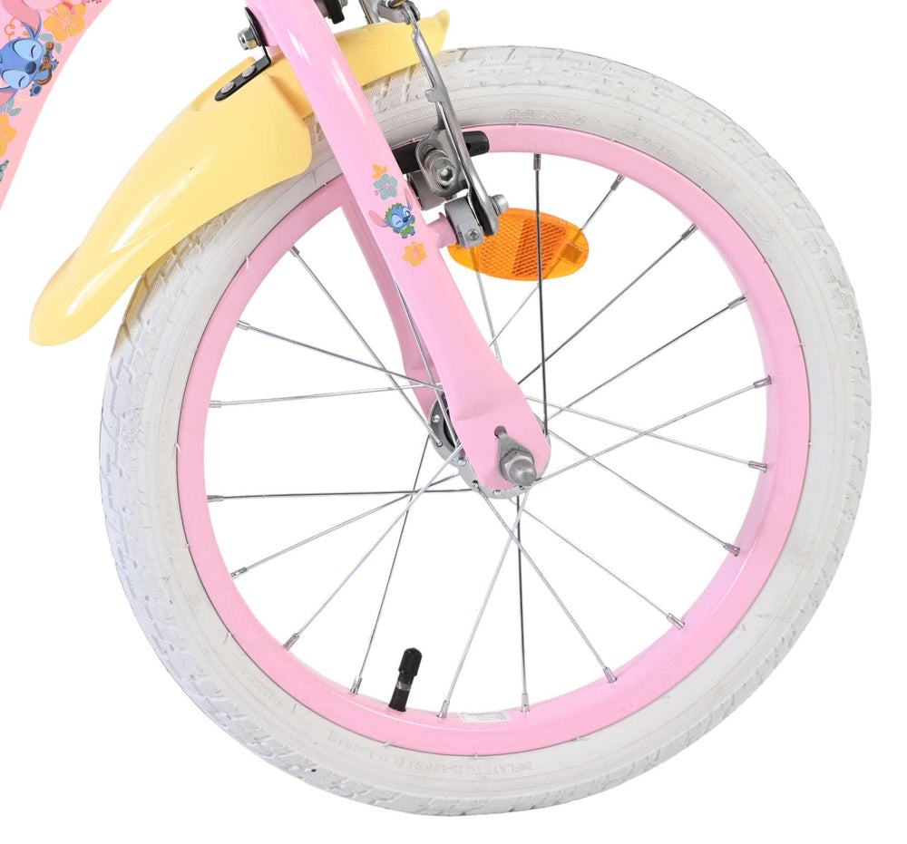 Stich disney stitch 16 inch fiets roze 20608