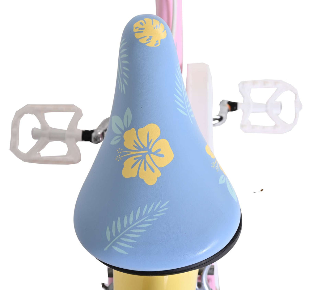 Disney Stitch children's bicycle - girls - 16 inch - pink - two hand brakes