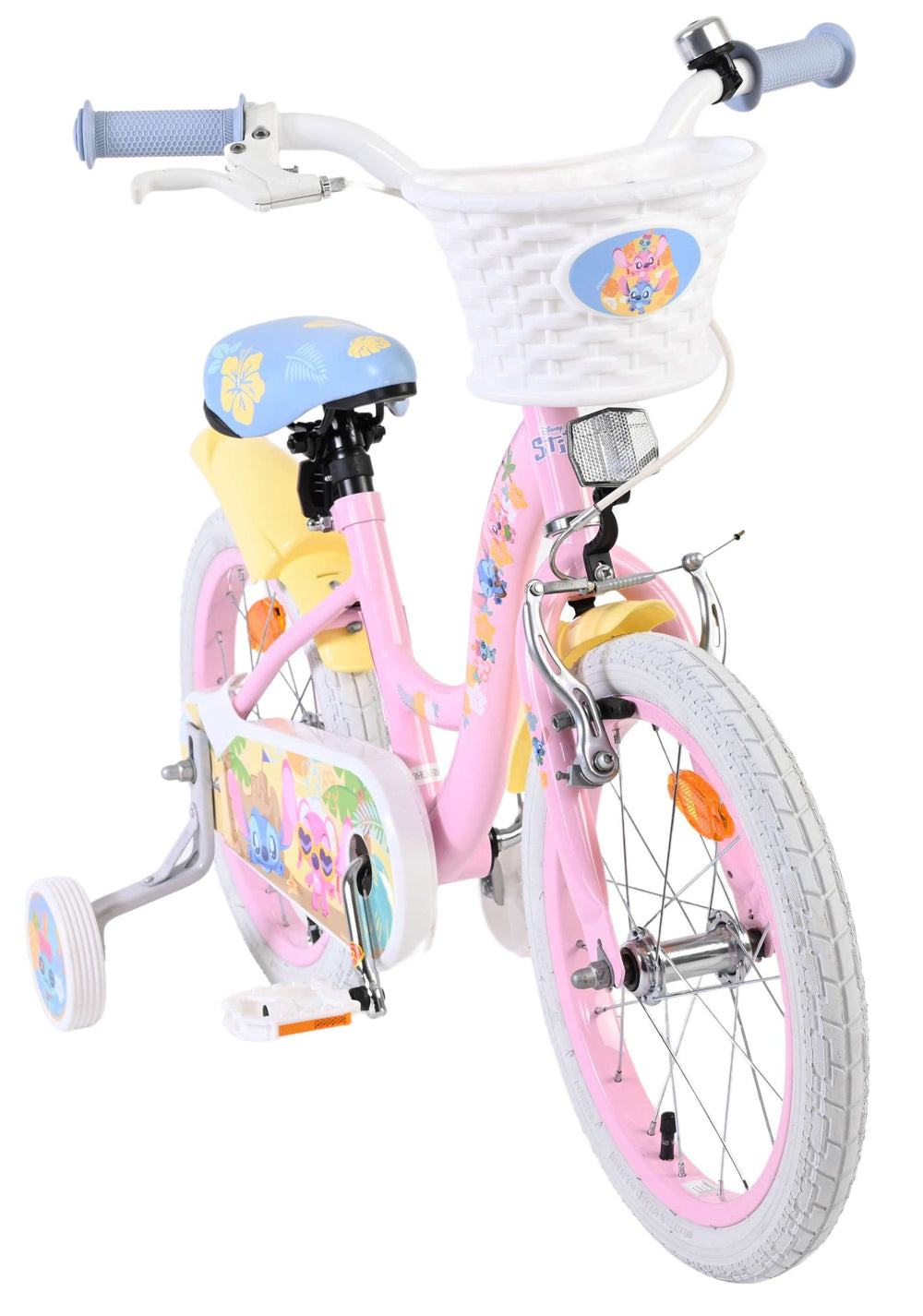 Stich disney stitch 16 inch fiets roze 20608