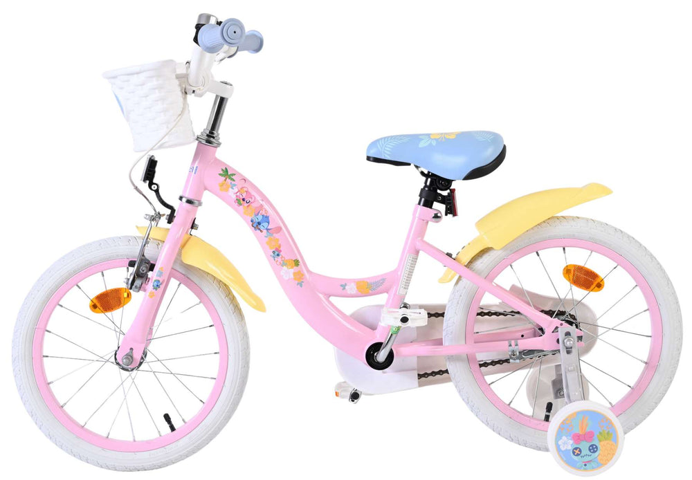 Stich disney stitch 16 inch fiets roze 20608
