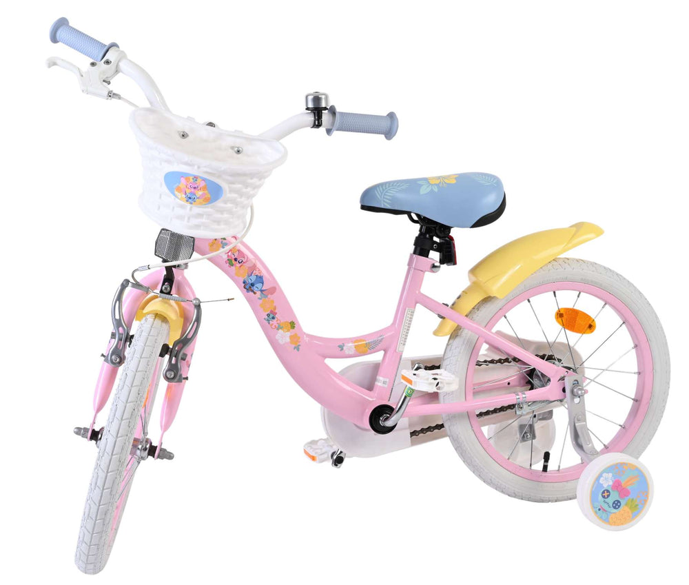 Stich disney stitch 16 inch fiets roze 20608