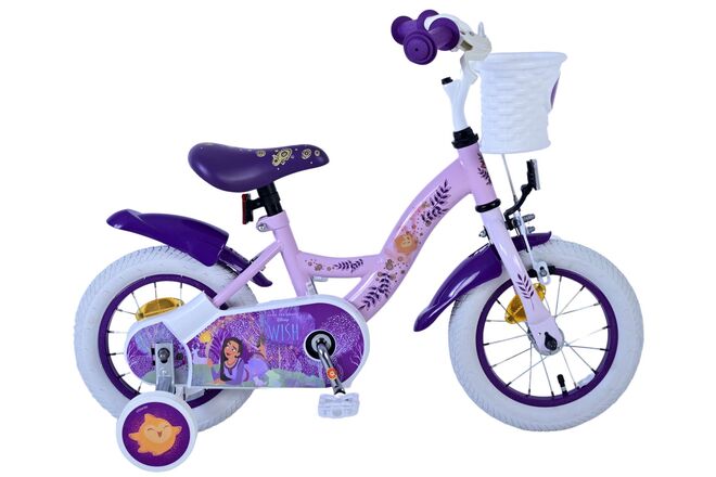 Wish Disney Children's Bicycle - Girls - 12 pouces - Purple