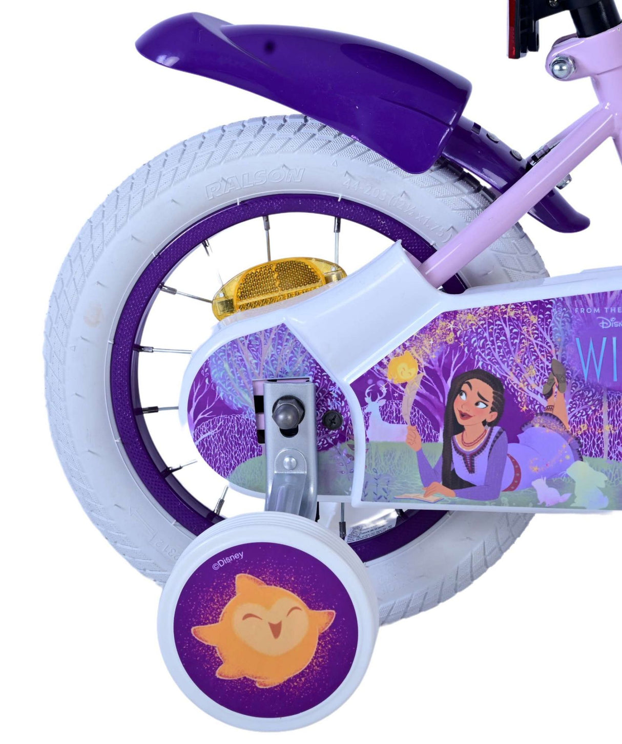 Wish Disney Children's Bicycle - Girls - 12 Inch - Purple